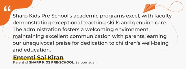 Best Pre School in Saroornagar